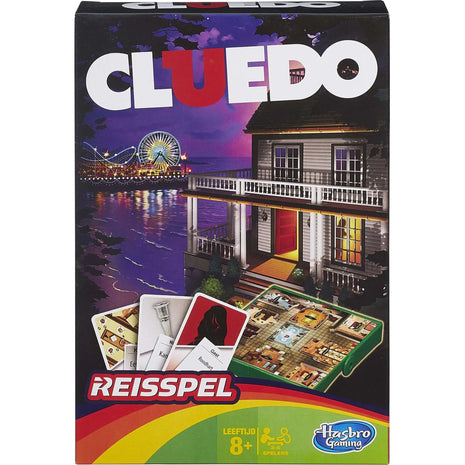 Reisspel Cluedo – gezellig bordspel – 3 tot 5 spelers