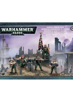 Games Workshop Catachan Command Squad -  - Astra Militarum