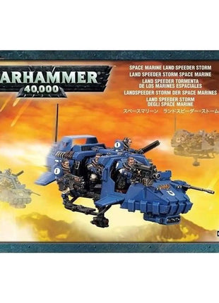 Dit is een foto van het spel Land Speeder Storm - Space Marine te koop bij Speldorado Spellenwinkel Delft