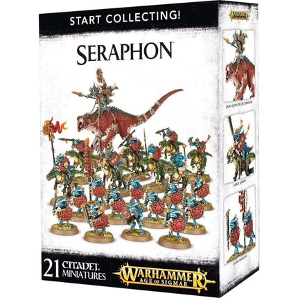 Dit is een foto van het spel Start Collecting! Seraphon te koop bij Speldorado Spellenwinkel Delft