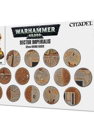 Warhammer 40.000 Sector Imperialis32Mm Round Bases - Battle Zone – 40K miniaturen set 