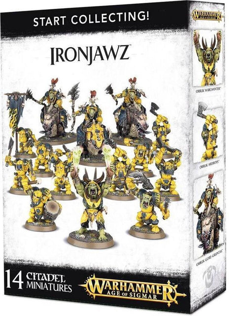 Games Workshop Start Collecting! Ironjawz - Orruk Warclans