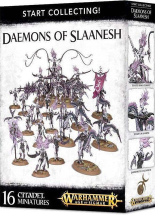 Games Workshop Start Collecting! Daemons Of Slaanesh - Daemons Of Slaanesh