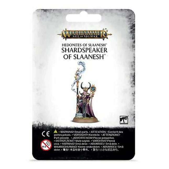 Dit is een foto van het spel Shardspeaker Of Slaanesh - Hedonites of Slaanesh te koop bij Speldorado Spellenwinkel Delft