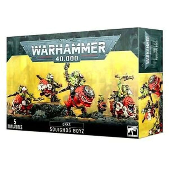 Dit is een foto van het spel Squighog Boyz - Orks te koop bij Speldorado Spellenwinkel Delft