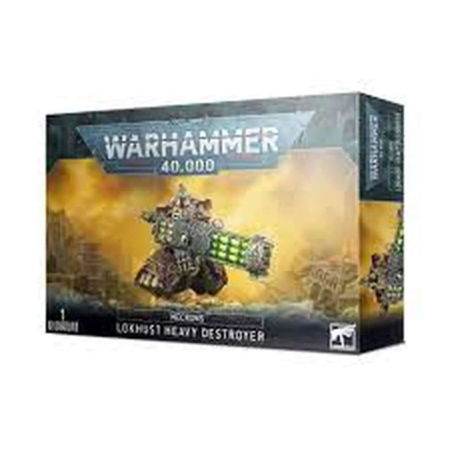 Dit is een foto van het spel Lokhusts Heavy Destroyer - Necrons te koop bij Speldorado Spellenwinkel Delft