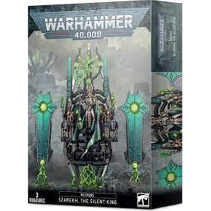 Dit is een foto van het spel Szarekh The Silent King - Necrons te koop bij Speldorado Spellenwinkel Delft
