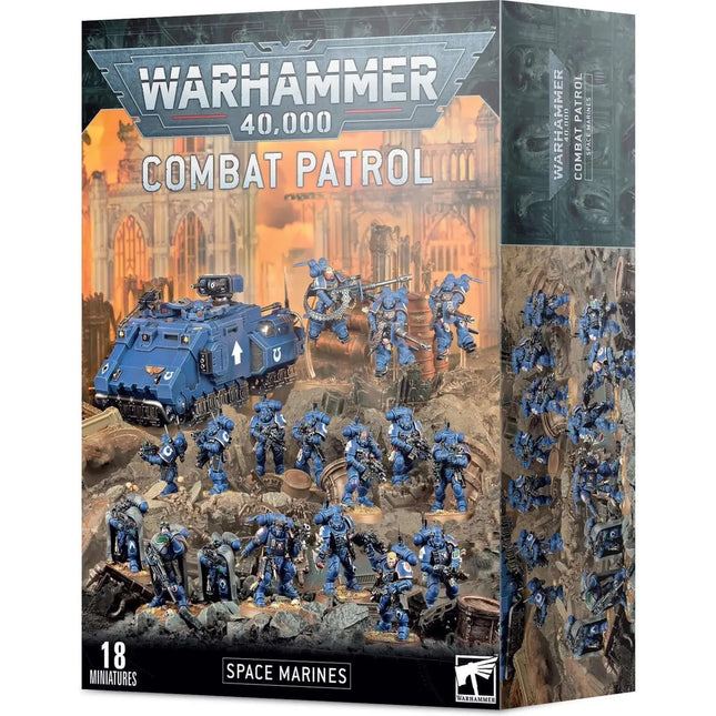 Dit is een foto van het spel Combat Patrol Space Marines te koop bij Speldorado Spellenwinkel Delft