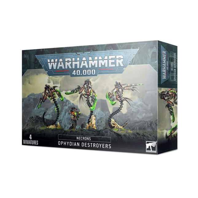 Dit is een foto van het spel Ophydian Destroyers - Necrons te koop bij Speldorado Spellenwinkel Delft