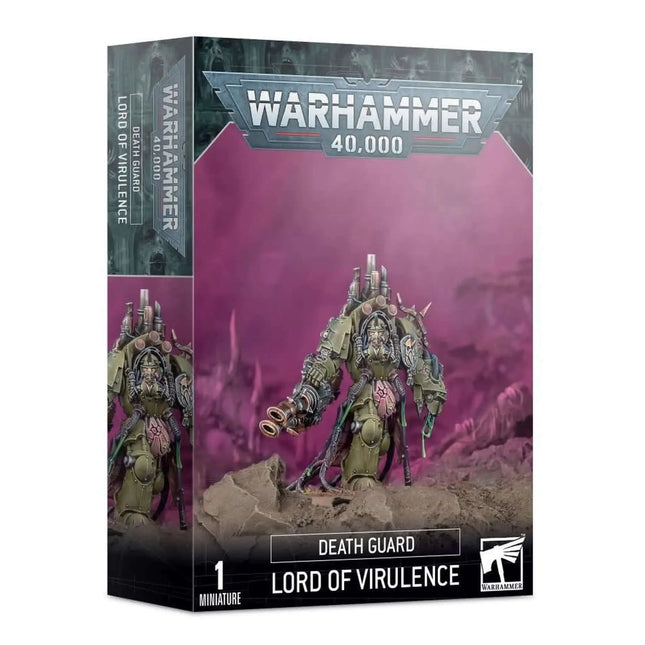 Dit is een foto van het spel Lord Of Virulence - Death Guard te koop bij Speldorado Spellenwinkel Delft