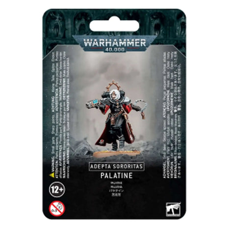 Dit is een afbeelding van het miniatuur Palatine- Adepta Sororitas voor het spel Warhammer, te koop bij Tabletop Miniature Wargames spellenwinkel Speldorado in delft