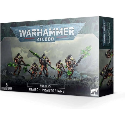 Dit is een foto van het spel Triarch Praetorians - Necrons te koop bij Speldorado Spellenwinkel Delft