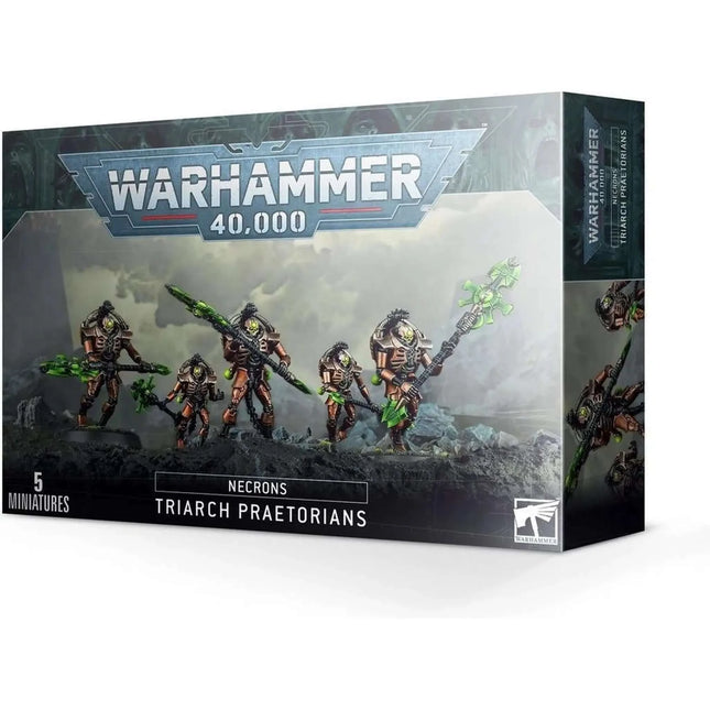 Dit is een foto van het spel Triarch Praetorians - Necrons te koop bij Speldorado Spellenwinkel Delft