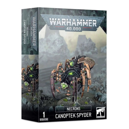 Dit is een foto van het spel Canoptek Spyder - Necrons te koop bij Speldorado Spellenwinkel Delft