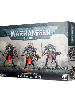 Dit is een afbeelding van het miniatuur Paragon Warsuit- Adepta Sororitas voor het spel Warhammer, te koop bij Tabletop Miniature Wargames spellenwinkel Speldorado in delft