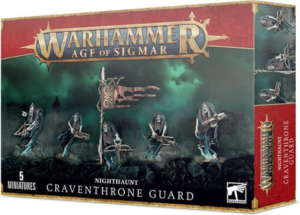 Dit is een foto van het spel Craventhrone Guard - Nighthaunt te koop bij Speldorado Spellenwinkel Delft