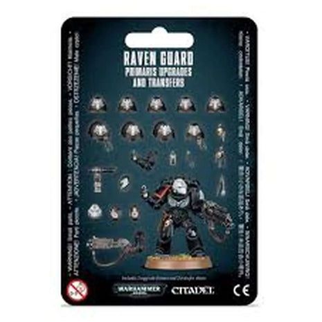 Dit is een afbeelding van het miniatuur Primaris Upgrades & Transfrs - Raven Guard voor het spel Warhammer, te koop bij Tabletop Miniature Wargames spellenwinkel Speldorado in delft