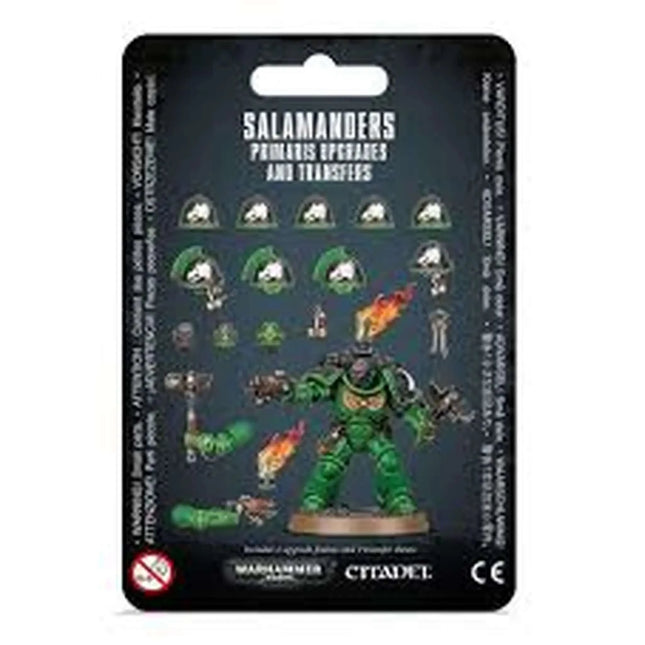 Dit is een foto van het spel Primaris Upgrades & Transfers - Salamanders te koop bij Speldorado Spellenwinkel Delft
