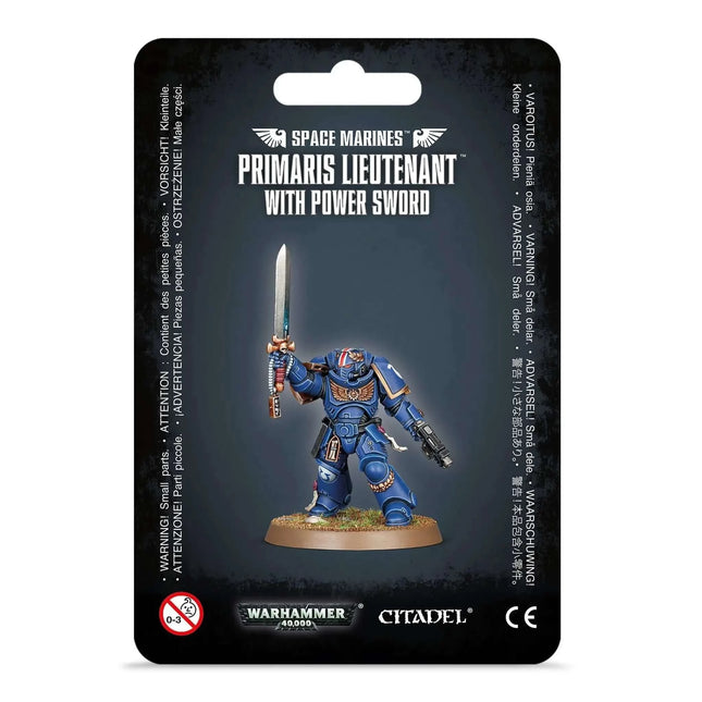 Primaris Lieutenant With Power Sword - Space Marines