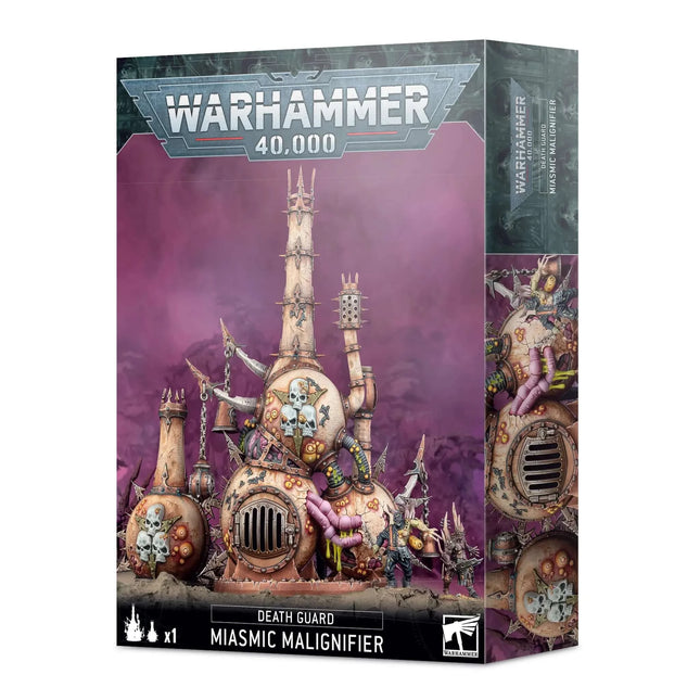 Dit is een foto van het spel Miasmic Malignifier - Death Guard te koop bij Speldorado Spellenwinkel Delft