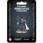 Dit is een afbeelding van het miniatuur Captain In Phobos Armour - Space Marines voor het spel Warhammer, te koop bij Tabletop Miniature Wargames spellenwinkel Speldorado in delft