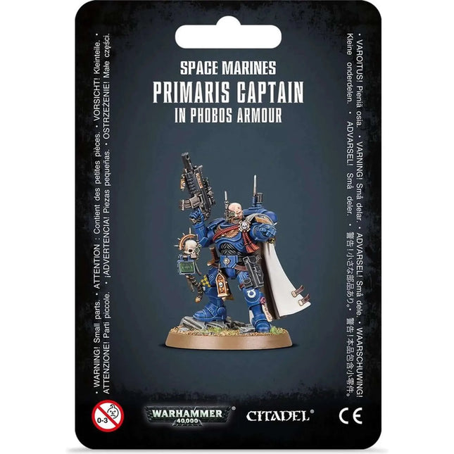 Dit is een foto van het spel Captain In Phobos Armour - Space Marines te koop bij Speldorado Spellenwinkel Delft