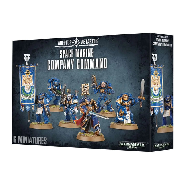 Dit is een foto van het spel Company Command - Space Marine te koop bij Speldorado Spellenwinkel Delft