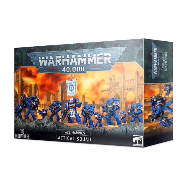 Dit is een foto van het spel Tactical Squad - Space Marines te koop bij Speldorado Spellenwinkel Delft