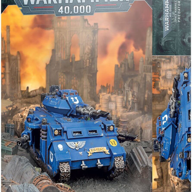 Dit is een foto van het spel Predator - Space Marines te koop bij Speldorado Spellenwinkel Delft
