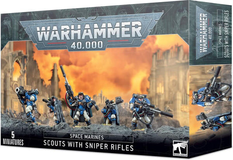 Games Workshop Scouts With Sniper Rifles - Space Marine - Space Marines