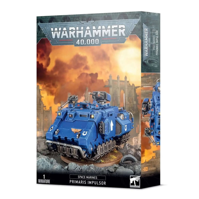 Dit is een foto van het spel Primaris Impulsor - Space Marines te koop bij Speldorado Spellenwinkel Delft