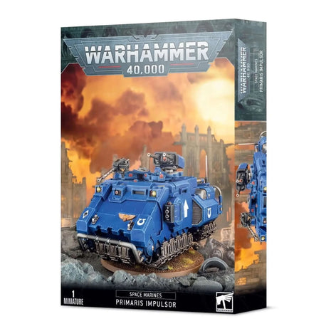 Dit is een afbeelding van het miniatuur Primaris Impulsor - Space Marines voor het spel Warhammer, te koop bij Tabletop Miniature Wargames spellenwinkel Speldorado in delft