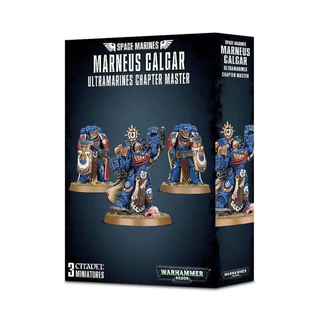 Dit is een foto van het spel Marneus Calgar With Victrix Honour Guard - Space Marines te koop bij Speldorado Spellenwinkel Delft