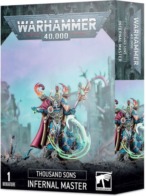 Dit is een foto van het spel Infernal Master - Thousand Sons te koop bij Speldorado Spellenwinkel Delft