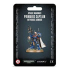 Dit is een afbeelding van het miniatuur Primaris Captain - Space Marines voor het spel Warhammer, te koop bij Tabletop Miniature Wargames spellenwinkel Speldorado in delft