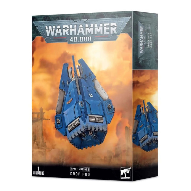 Dit is een foto van het spel Drop Pod - Space Marines te koop bij Speldorado Spellenwinkel Delft