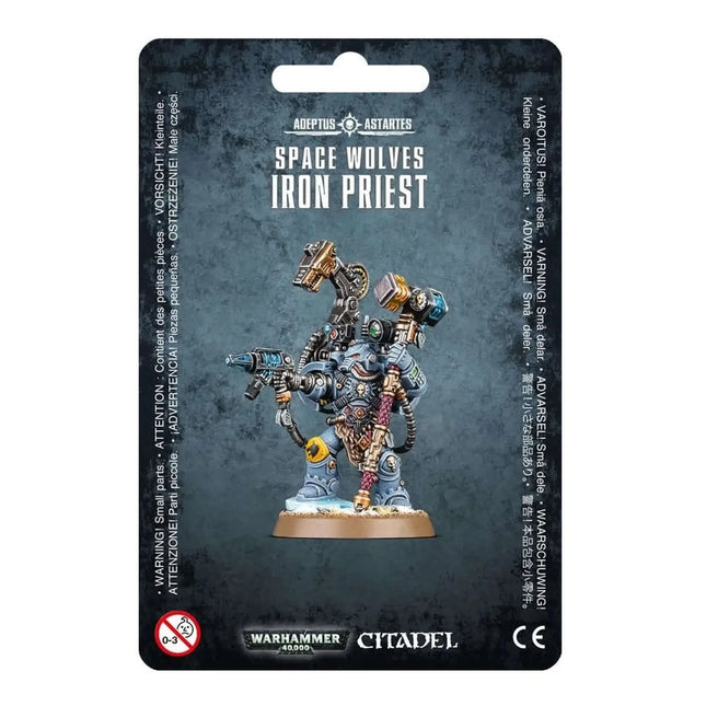 Dit is een foto van het spel Iron Priest - Space Wolves te koop bij Speldorado Spellenwinkel Delft