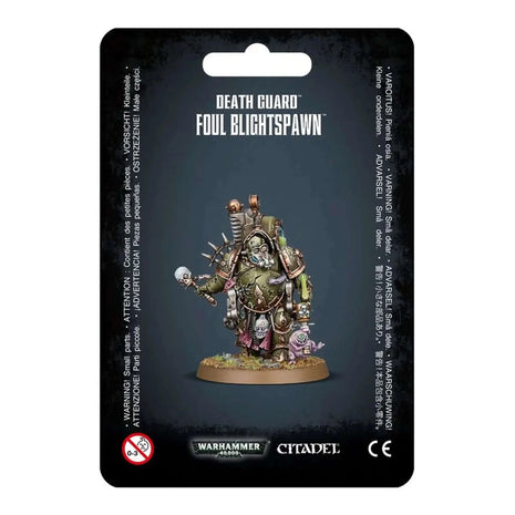 Dit is een afbeelding van het miniatuur Foul Blightspawn - Death Guard voor het spel Warhammer, te koop bij Tabletop Miniature Wargames spellenwinkel Speldorado in delft