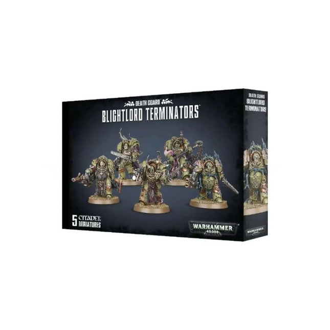 Dit is een foto van het spel Blightlord Terminators - Death Guard te koop bij Speldorado Spellenwinkel Delft