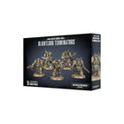 Dit is een afbeelding van het miniatuur Blightlord Terminators - Death Guard voor het spel Warhammer, te koop bij Tabletop Miniature Wargames spellenwinkel Speldorado in delft