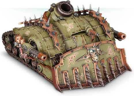 Dit is een afbeelding van het miniatuur Plagueburst Crawler - Death Guard voor het spel Warhammer, te koop bij Tabletop Miniature Wargames spellenwinkel Speldorado in delft