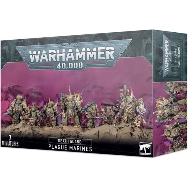 Dit is een foto van het spel Plague Marines - Death Guard te koop bij Speldorado Spellenwinkel Delft