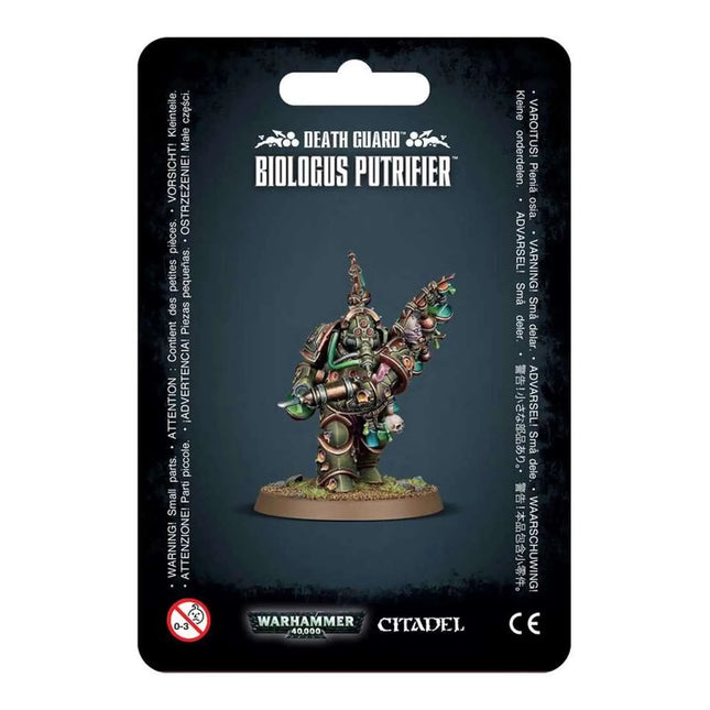 Dit is een foto van het spel Biologus Putrifier - Death Guard te koop bij Speldorado Spellenwinkel Delft