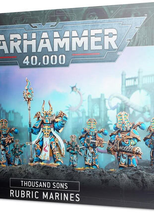 Warhammer 40.000 Rubric Marines - Thousand Sons – 40K miniaturen set 