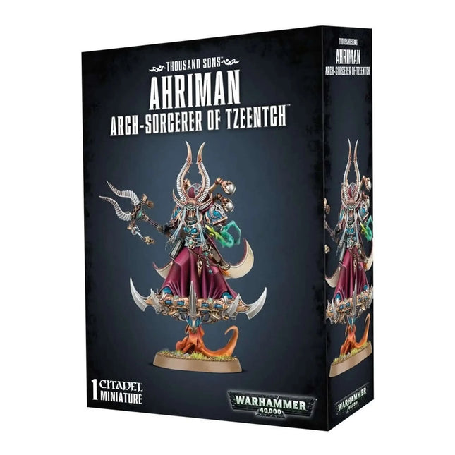 Dit is een foto van het spel Ahriman Arch-Sorcerer Of Tzeentch - Chaos Space Marines te koop bij Speldorado Spellenwinkel Delft