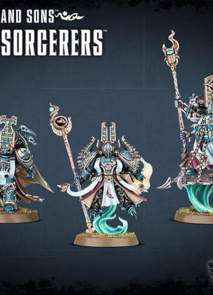 Warhammer 40.000 Exalted Sorcerers - Thousand Sons – 40K miniaturen set 