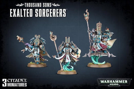 Warhammer 40.000 Exalted Sorcerers - Thousand Sons – 40K miniaturen set 
