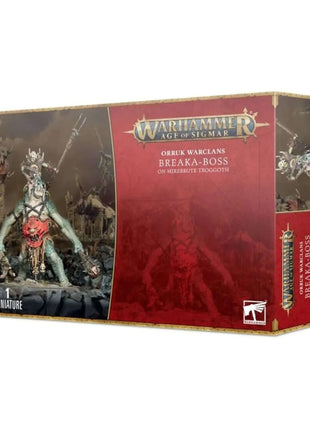 Dit is een afbeelding van het miniatuur Breaka-Boss On Mirebrute Troggoth - Gloomspite Gitz voor het spel Warhammer, te koop bij Tabletop Miniature Wargames spellenwinkel Speldorado in delft