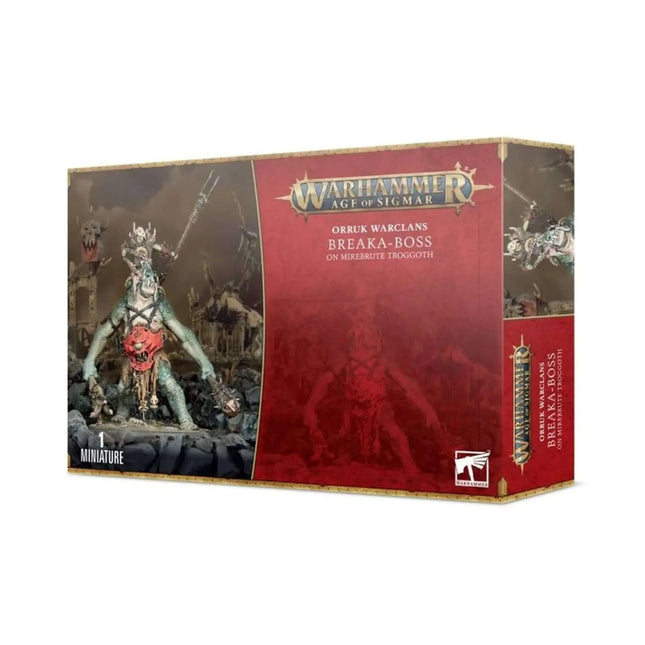 Dit is een foto van het spel Breaka-Boss On Mirebrute Troggoth - Gloomspite Gitz te koop bij Speldorado Spellenwinkel Delft