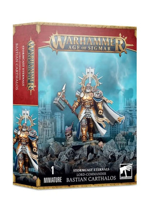 Warhammer Age of Sigmar LordCommander Bastian Carthalos - Stormcast Eternals– AoS miniaturen set